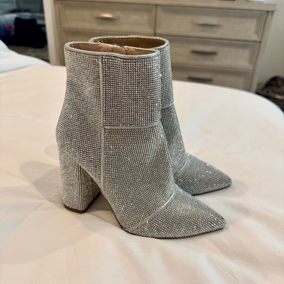 Steve Madden Rhinestone Boots - Picture 4 of 5